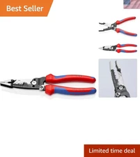 Knipex 8-Inch Forged Wire Stripper with Comfort Grip - Precision Stripping Tool