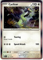 Cyclizar 164/198 Scarlet & Violet Base Set Holo Rare