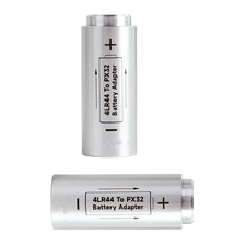 2PCS Battery Adapter 4LR44 to PX32 CNC Aluminum Revitalize Yashica Electro 35G