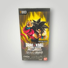 Fusion World FB03 Raging Roar Booster Box Dragon Ball Super Card Game - Japan