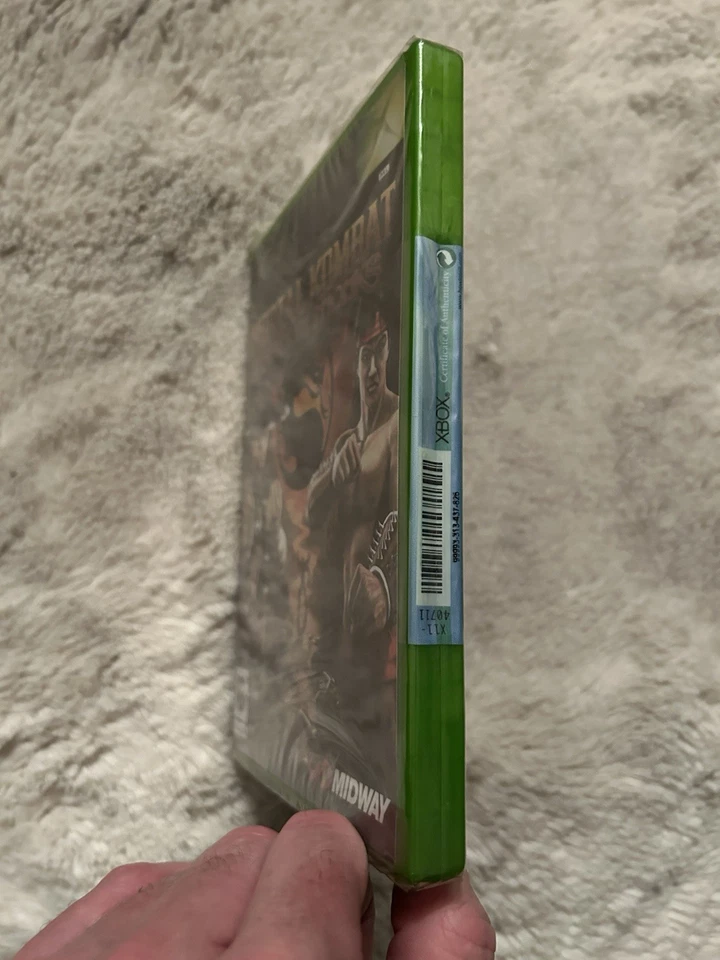 Brand New: Mortal Kombat Shaolin Monks (Microsoft Xbox Original) - PAL - Sealed! - Image 3 of 3