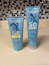 BLUE LIZARD Sensitive Mineral Sunscreen Zinc Oxide 50 Water Resist 5 oz  After