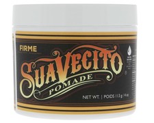 Suavecito Pomade Firme Strong Hold 4 oz 1 Pack - Pomade For Men - Medium Shine