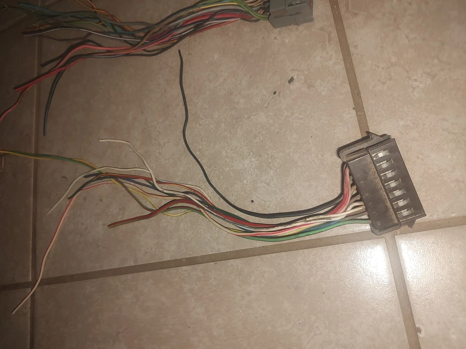 1992 1993 Ford Mustang painel de instrumentos chicote de fios pigtail 5.0 fabricante de equipamento original - Imagem 3 de 3