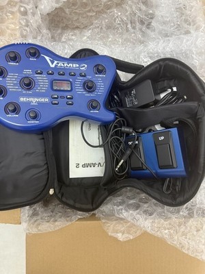 Behringer V-AMP 2 Virtual Amp w/ Case & Footswitch