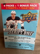 2022-23 Upper Deck Series 1 Hockey Mega Box - Factory Sealed