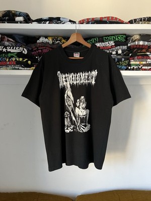 Devourment - 2007 2000er Jahre ''The Butchering Europe Tour'' doppelt bedrucktes T-Shirt