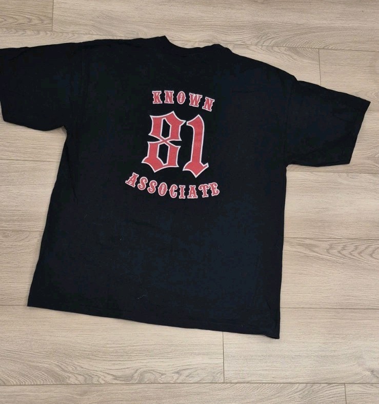 Hells Angels Tucson AZ Support 81 Shirt Tee XL Known Associate