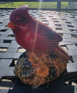 Cardinal Bird Figurine That Also Can Tweet