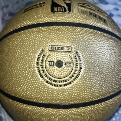 Wilson Gold Basketball Gold Edition Size 7 | eBay
