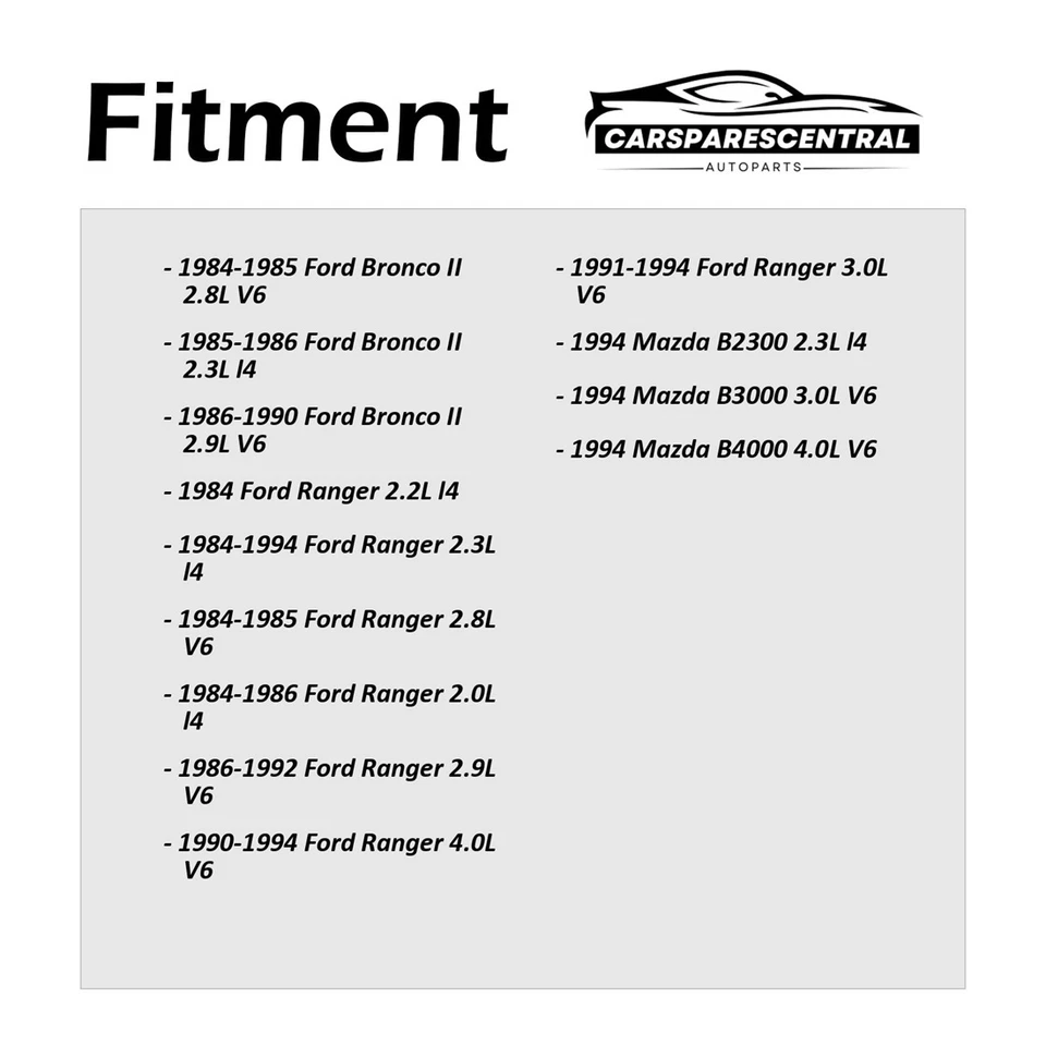 2x Raybestos Cilindro de rueda de freno de tambor trasero para Ford Ranger 2,9 L 1986-1992 Foto 2 de 4
