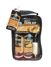 Shoe Gear Boot Care Kit Waterproofing Spray Deodorizer with brush