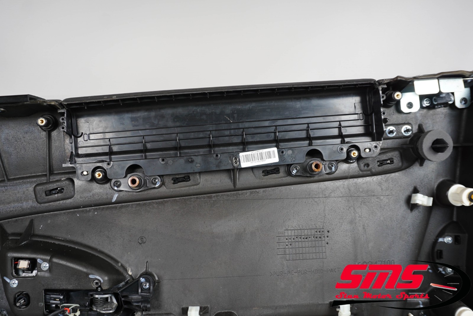 08-14 Maserati Granturismo M145 Coupe Left Door Panel Black Driver Side OEM
