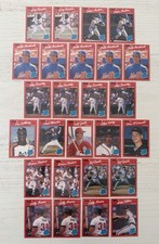 Donruss Rated Rookie Baseball Card Lot 24 Cards 1990 Vaughn Ventura Machado