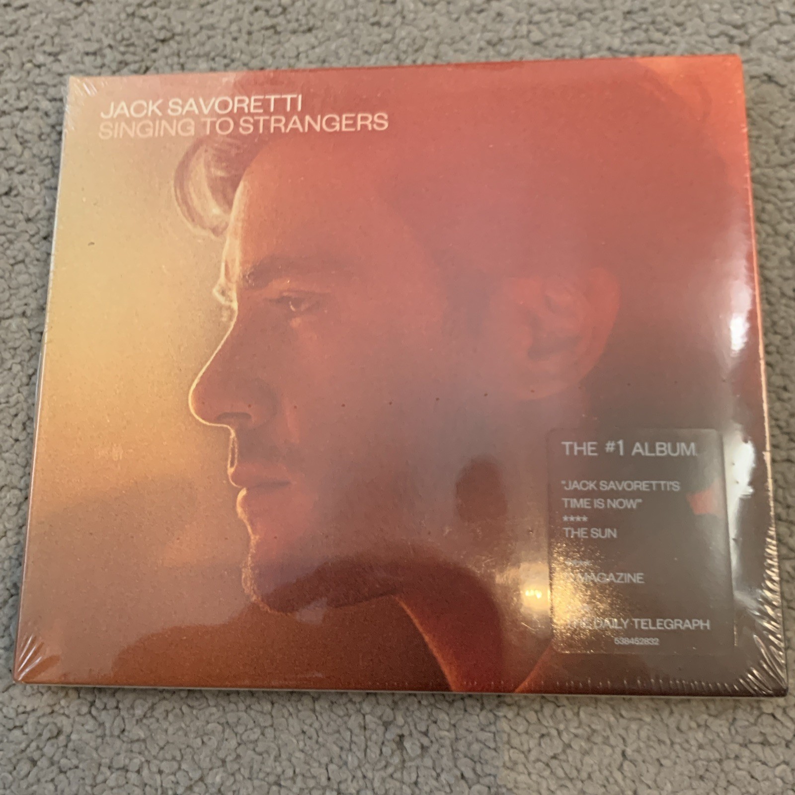 Singing to Strangers by Jack Savoretti (CD, 2019) New Sealed
