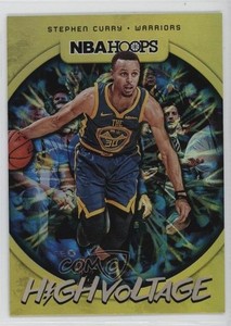 2019-20 Panini NBA Hoops High Voltage Stephen Curry #10