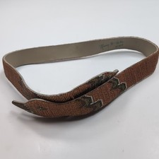 Vintage Mary B. Hetz Beaded Duck Belt Rare Signed