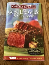 Omaha Steaks Good Life Guide and Cookbook Booklet Recipe Book 2005-2007