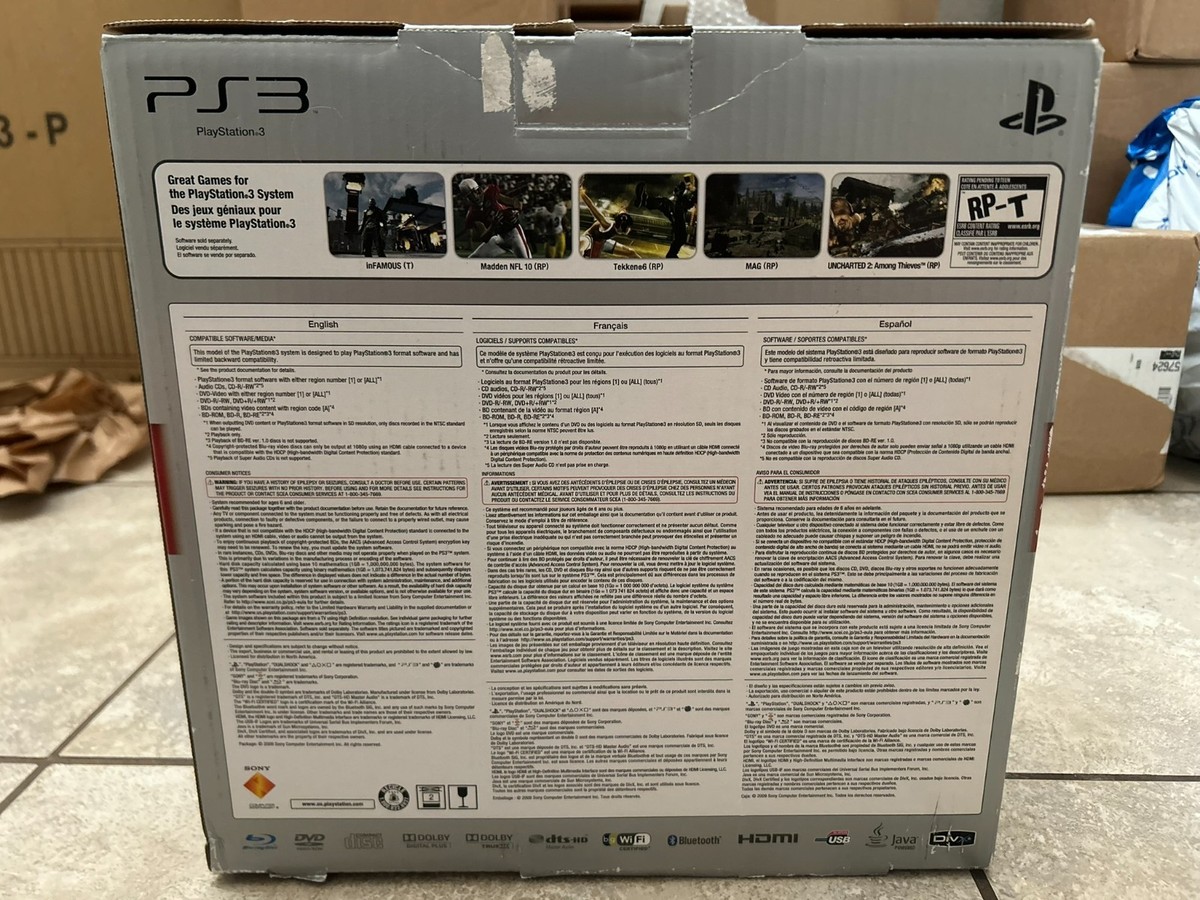 Sony PlayStation 3 250GB Console - Black for sale online | eBay