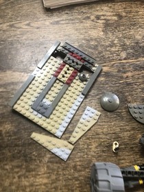 Lego Star Wars Clone Turbo Tank 7261 - Incomplete Set Some Discoloration