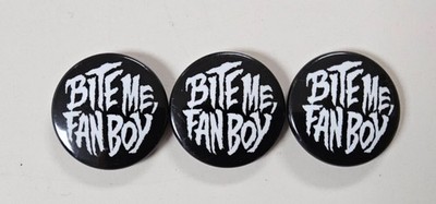 3x BITE ME FANBOY! 1990s DC Comics LOBO Promo PIN Lot of 6 UNUSED SUPERGIRL MOVI