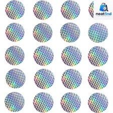 Anti Collision Window Stickers for Bird Strikes, Circle, 20 Pieces