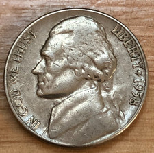 1958 USA Nickel Five Cent "D" Mintmark  YFP6/55