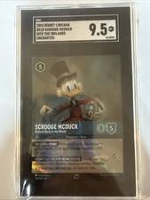 Scrooge McDuck Richest Duck in the World Enchanted 218/204 SGC 9.5 Lorcana