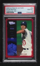 2000 Ultimate Victory Collection /100 Kevin Brown #63 PSA 10 GEM MT 0e2x