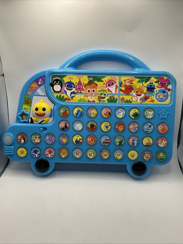 Pinkfong Learning Teaching Blue Bus Play Toy For Baby & Kids works GREAT