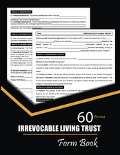 Irrevocable Living Trust Form Book: Asset Protection and Inheritance...