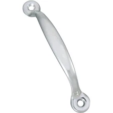 National Hardware Zinc Plated Pull Handle 4 3/4 Inch Easy Grip Steel Handle