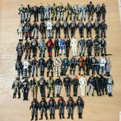 Gi Joe Rise Of Cobra 3,75'' Action Figuren Konvolut x 71 Neo Viper, Storm Shadow