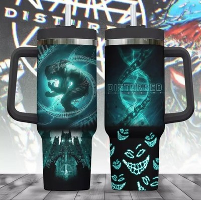 Disturbed Band 40Oz Tumbler