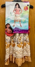 Disney Princess Moana Deluxe Costume, Size S 4-6X , New