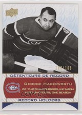 2008 Montreal Canadiens Centennial Set Parallel 100 George Hainsworth HOF 0ae