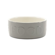 Image of Scruffs Classic Food Grey Bowl 16cm - Dog Feeding / Water Bowl