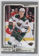 2018-19 O-Pee-Chee Silver Joel Eriksson Ek #313 t3w