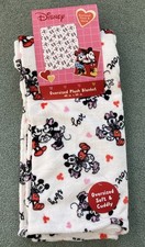NEW Mickey & Minnie  Love  White Oversized Pl...