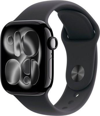 Apple Watch 11 GPS Alu Jetblack 42mm Sport Band Black S/M, NEU Sonstige