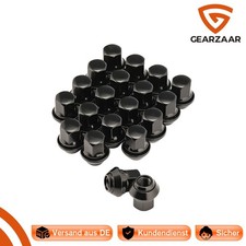 Radmuttern Muttern Schrauben M12x1,5 für Ford Mondeo Alufelgen 20Pcs 20x Schwarz