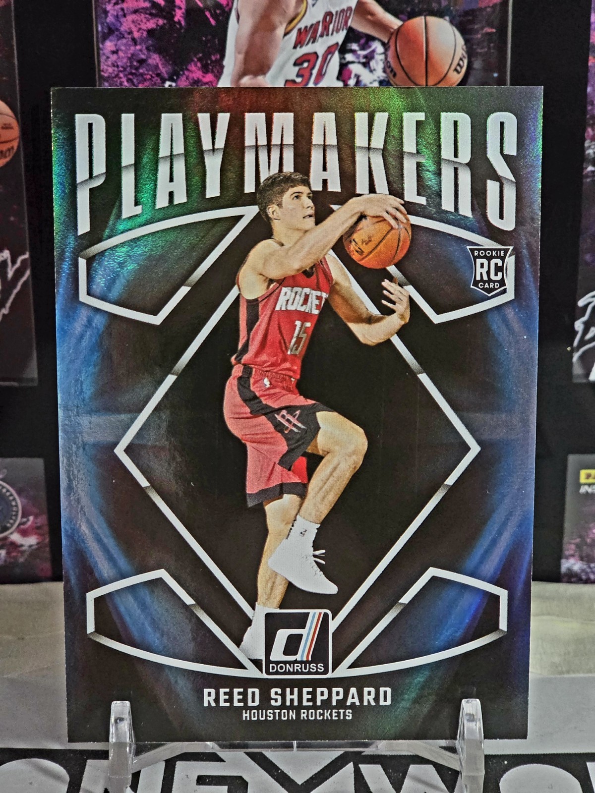 2024-25 Donruss NBA REED SHEPPARD Rookie Playmakers SSP