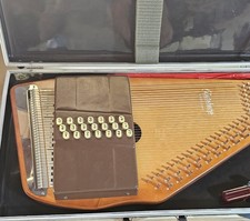 Oscar Schmidt 15 Chord 36 String Autoharp Wooden Auto Harp with Case