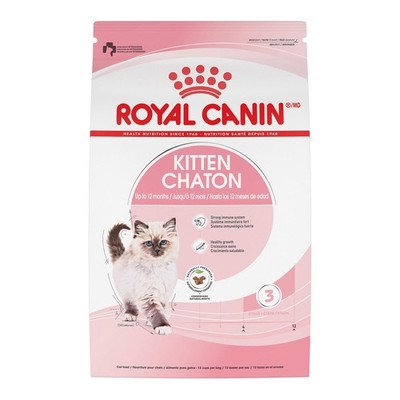 Royal Canin Feline Health Nutrition Kitten Dry Cat Food, 3 Pound (Pack of 1) 