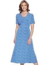 Womens 46 Inch Length Spot Print Dress by Chums