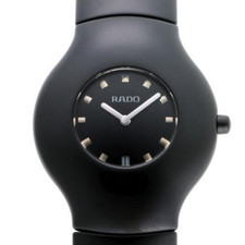 RADO XERAMO 118.0468.3 Quartz Ceramic Titanium Watch Black JP