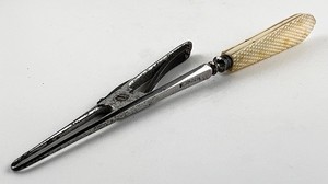 RARE Antique Medical / Surgical Forceps Signed DURROCH, London c. 1860