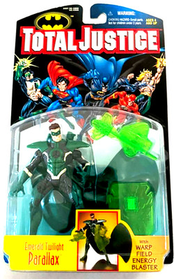 PARALLAX EMERALD TWILIGHT TOTAL JUSTICE ACTION FIGURE DC COMICS KENNER 1997 NEW