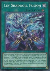 Lev Shaddoll Fusion BLGG-EN024 Secret Rare 1st Edition