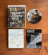 Grand Theft Auto IV (PlayStation 3 Ps3) CIB Complete w/ Map & Tested Ships Fast